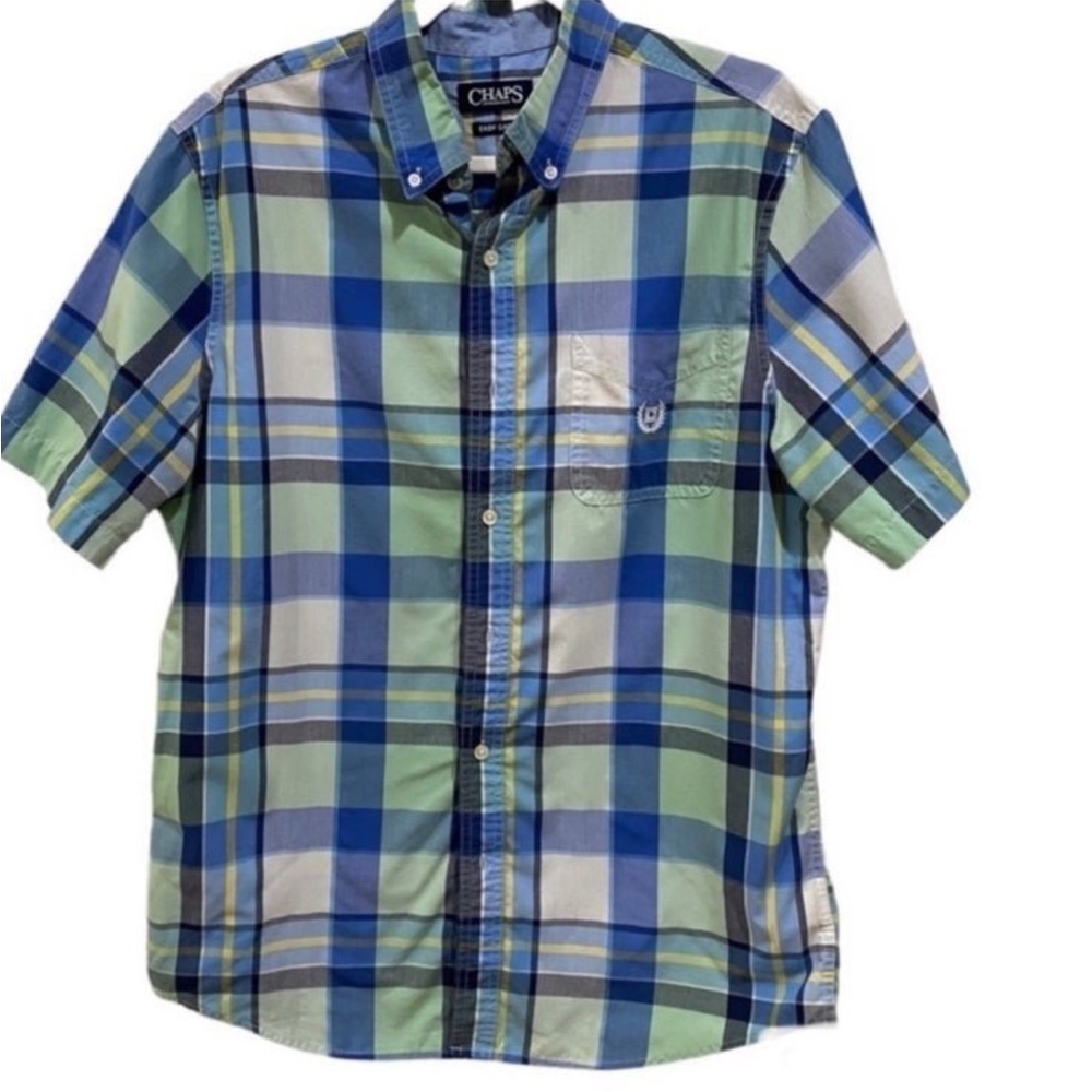Chaps Short Sleeve Button Down Shirt